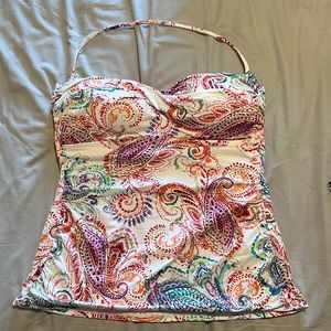 Paisley Ralph Lauren Tankini Halter Top